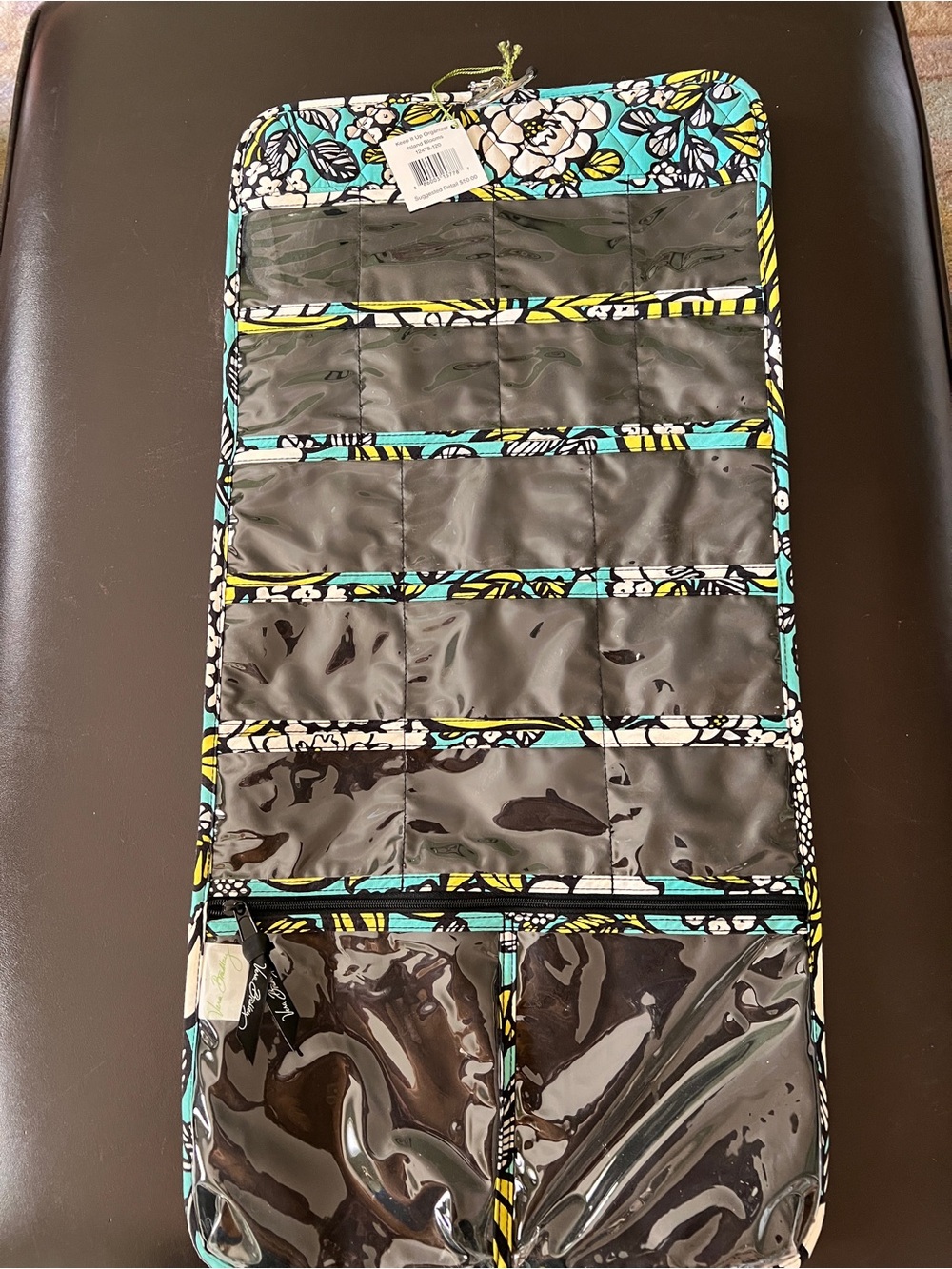 Vera Bradley Hanging Travel Organizer Keep It Up Island Blooms NWT